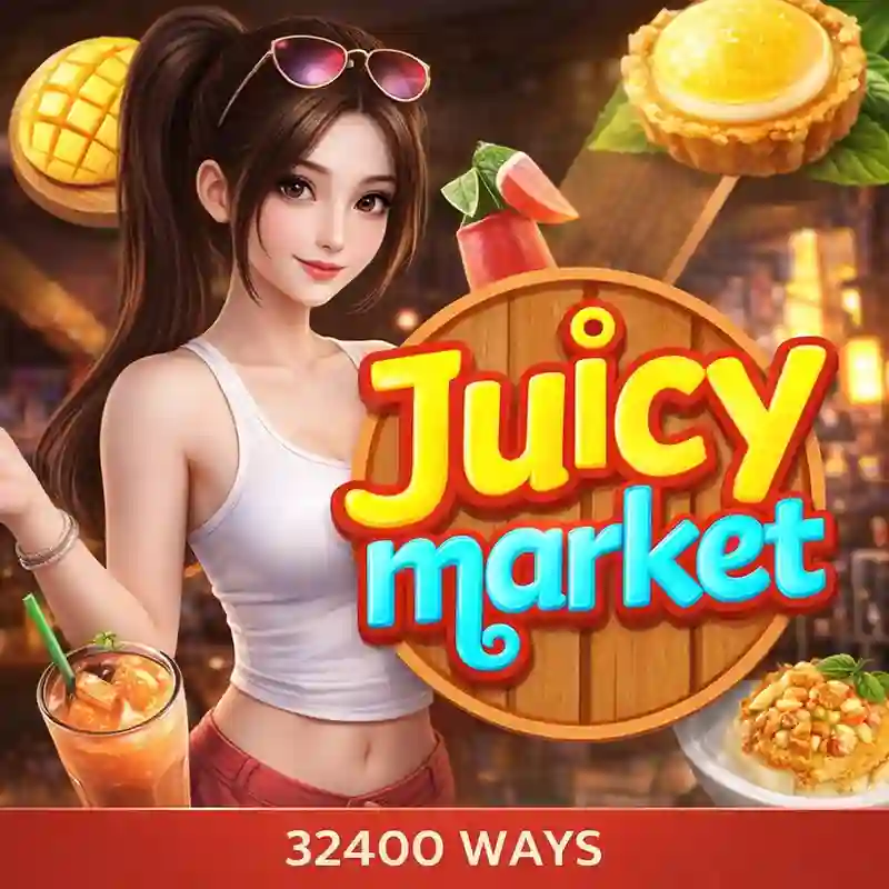 Juicy Market online slot game at bang bet Philippines
